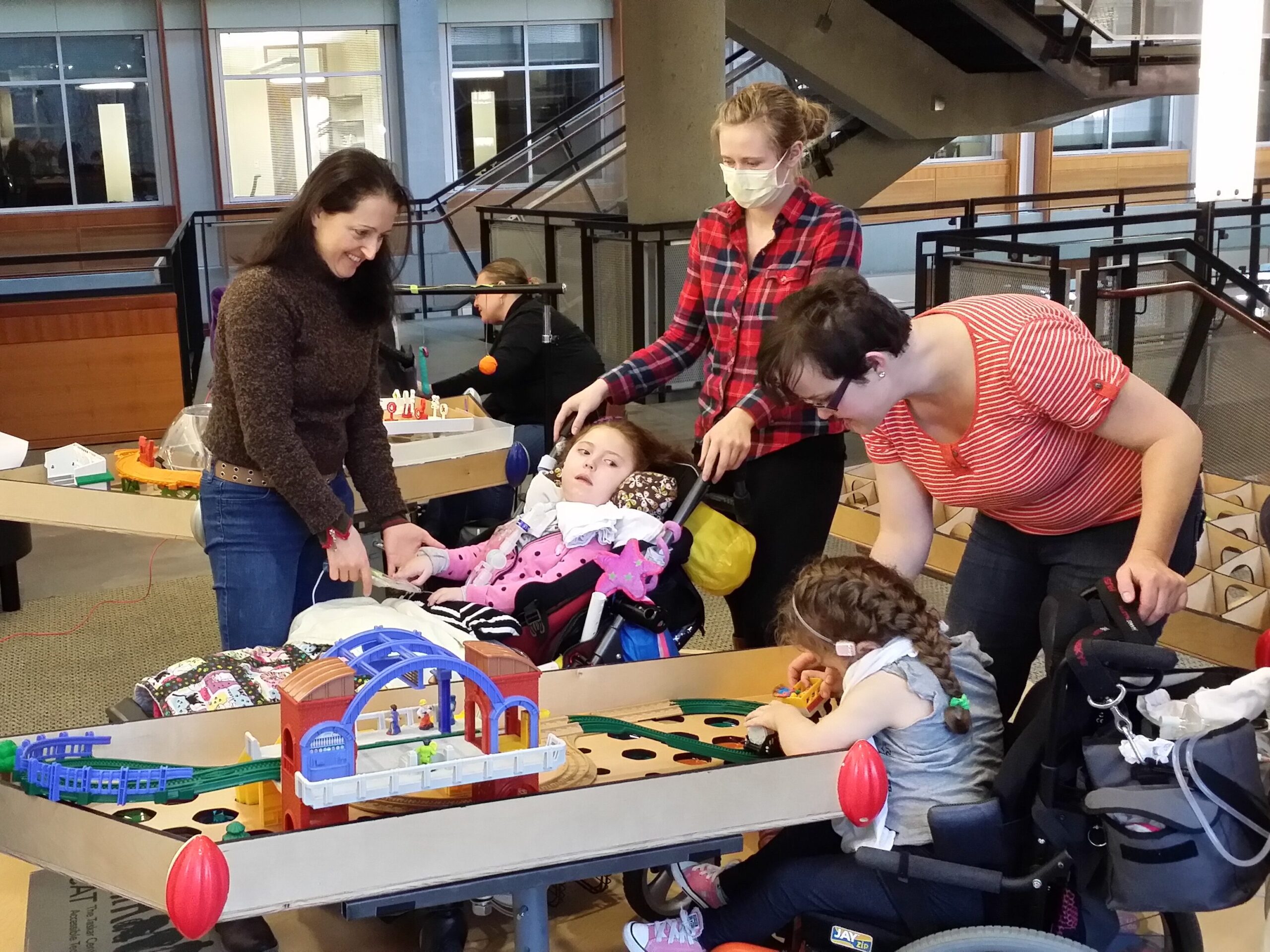 Play Group theme was "trains" in December 2016.